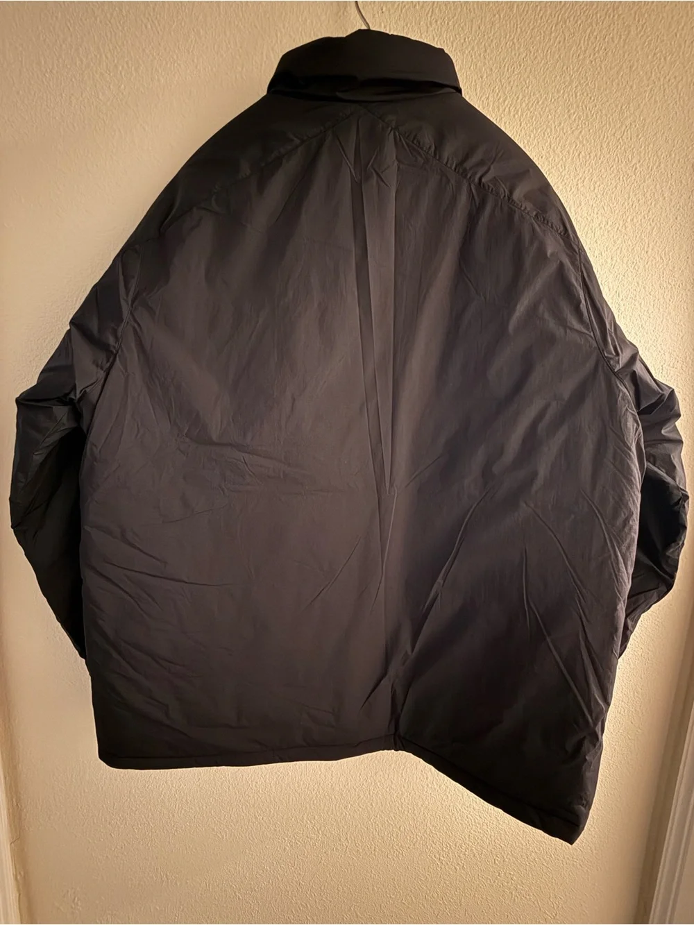 Polo by Ralph Lauren Black Puffer Jacket with Red Pony Accent